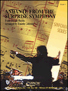 Andante from the Surprise Symphony Concert Band sheet music cover